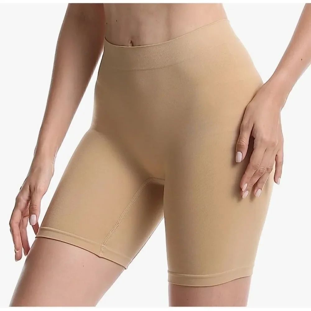 MELERIO Women's Slip Shorts, Comfortable Anti-chafing r Dress Shapewear Size 3XL